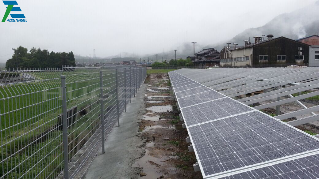 Solar mounting fence factory