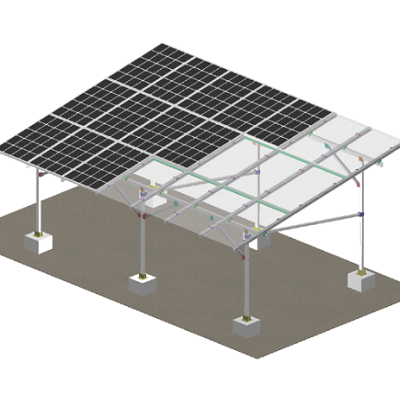 Waterproof structural photovoltaic canopy supplier