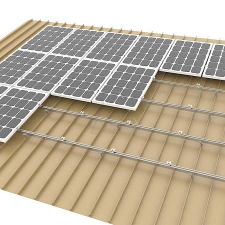 Metal roof Solar panel bracket